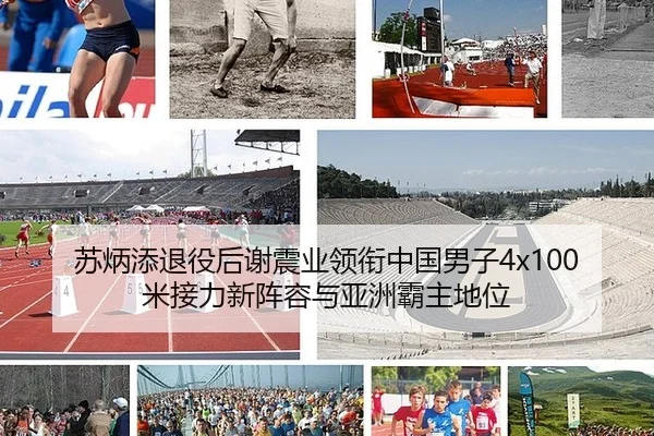苏炳添退役后谢震业领衔中国男子4x100米接力新阵容与亚洲霸主地位